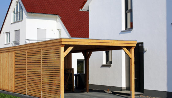 Mit Carports Fahrzeuge vor Wind und Wetter schützen